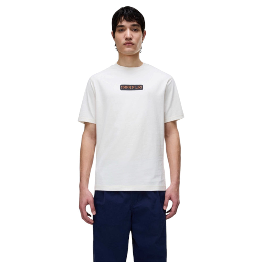 Napapijri S-SOL SS  NP0A4I13FX31 T-shirt Μπεζ S/S