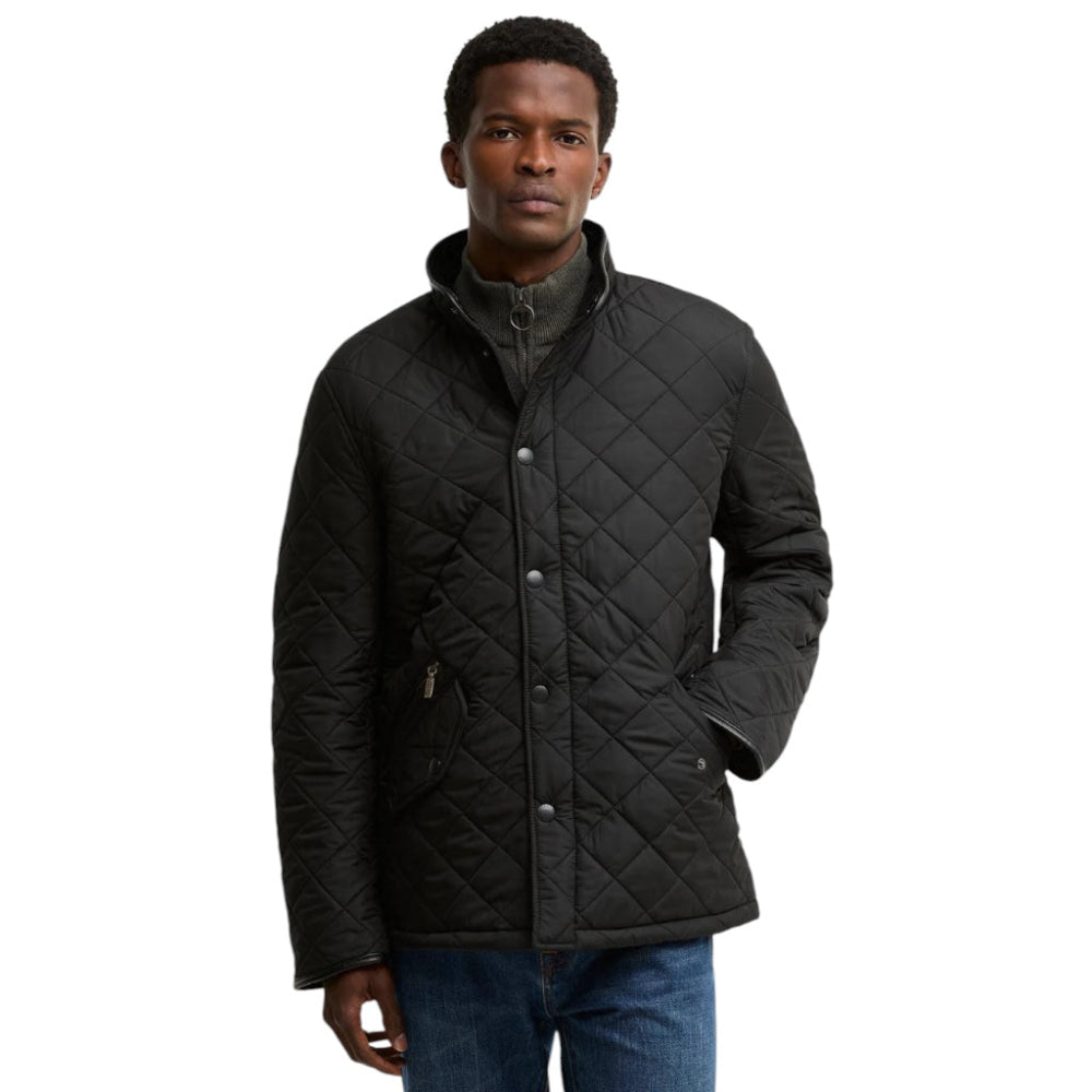 Barbour POWELL QUILTED MQU0281BK11 Μπουφάν Μαύρο F/W