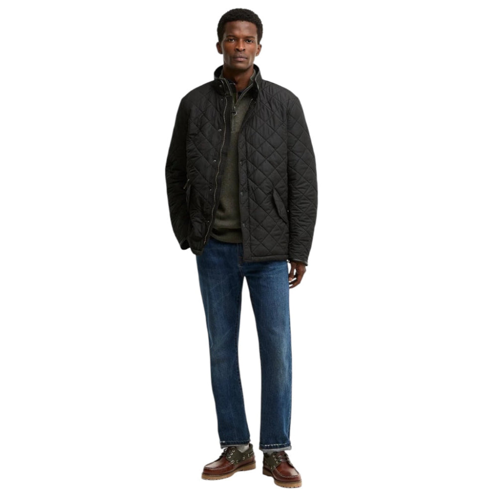 Barbour POWELL QUILTED MQU0281BK11 Μπουφάν Μαύρο F/W