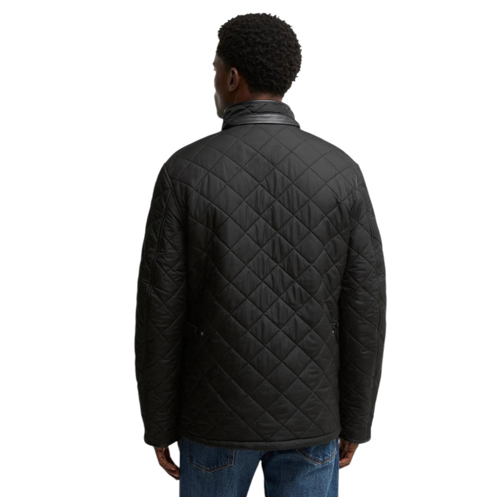 Barbour POWELL QUILTED MQU0281BK11 Μπουφάν Μαύρο F/W