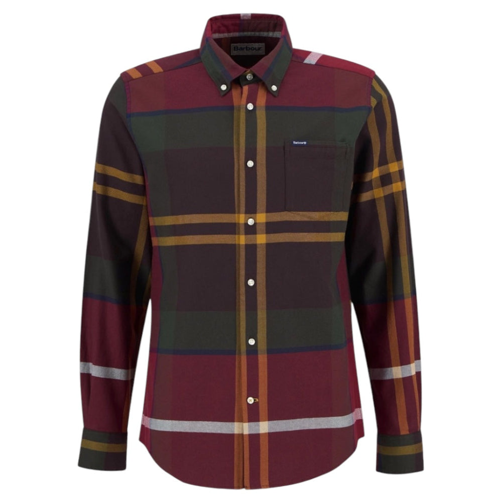 Barbour DUNOON TARTAN SHIRT MSH4980TN69 Πουκάμισο Κόκκινο F/W
