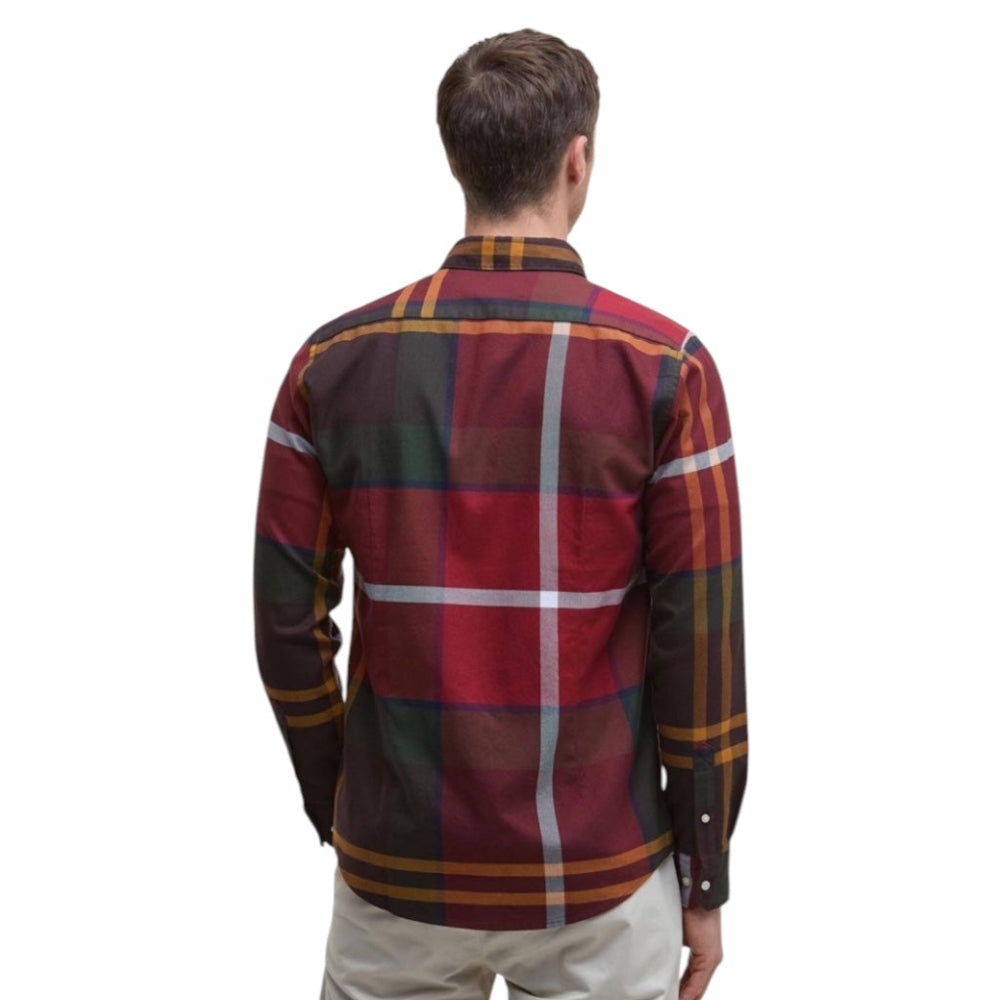 Barbour DUNOON TARTAN SHIRT MSH4980TN69 Πουκάμισο Κόκκινο F/W