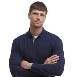 Barbour ESSENTIAL TARTAN PIQUE POLO SHIRT MML0705NY91 Πόλο Μπλε F/W