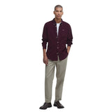 Barbour RAMSEY CORD SHIRT MSH5001RE89 Πουκάμισο Μπορντό F/W