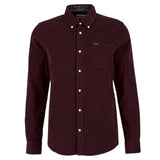 Barbour RAMSEY CORD SHIRT MSH5001RE89 Πουκάμισο Μπορντό F/W