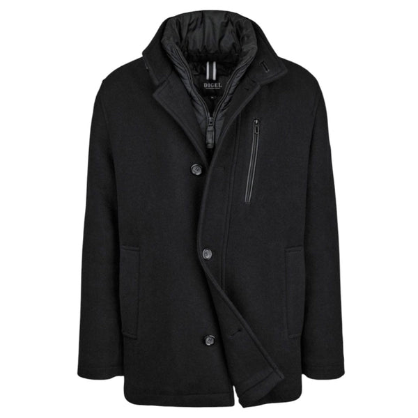 Digel Durham 77923/10 Παλτό Μαύρο F/W