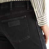 Wrangler GREENSBORO VEIL 112386853 Jean Μαύρο