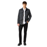 Wrangler GREENSBORO DEEP INK 112357393 Jean Μαύρο