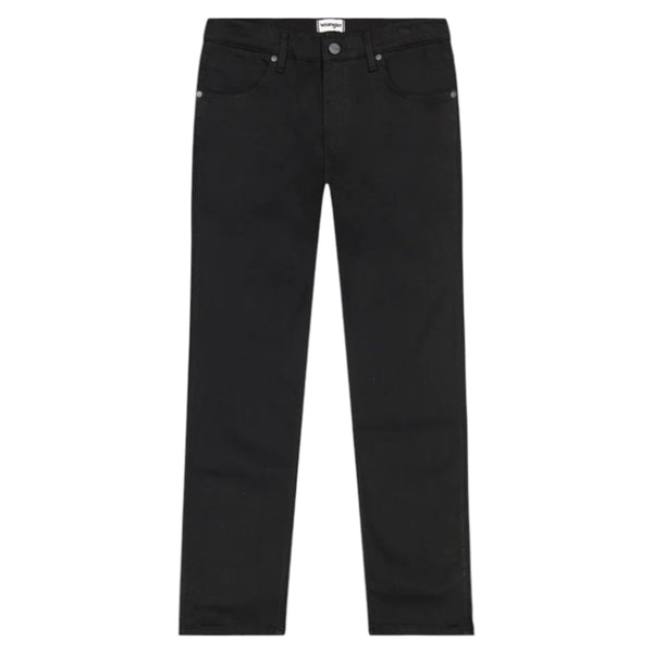 Wrangler GREENSBORO DEEP INK 112357393 Jean Μαύρο