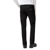 Wrangler GREENSBORO DEEP INK 112357393 Jean Μαύρο