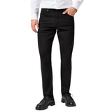 Wrangler GREENSBORO DEEP INK 112357393 Jean Μαύρο