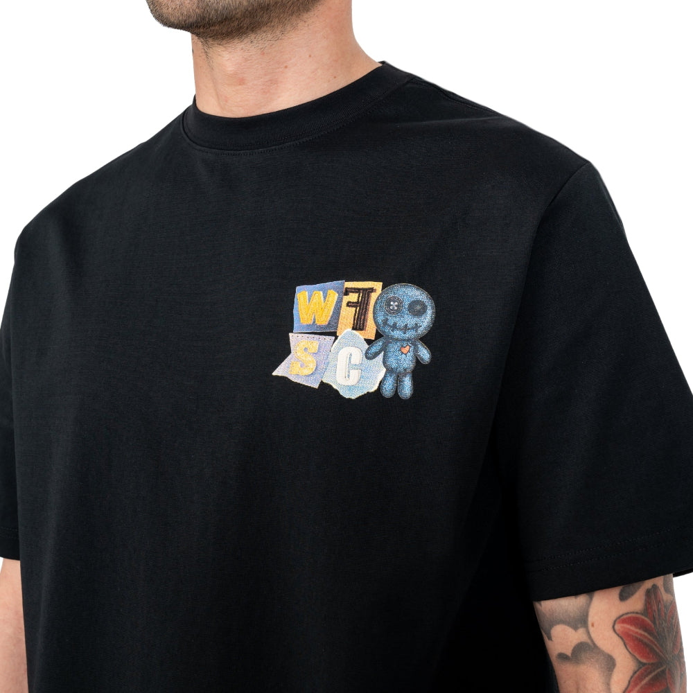 WRONG FRIENDS SOCIAL CLUB  WF1229 T-shirt Μαύρο S/S