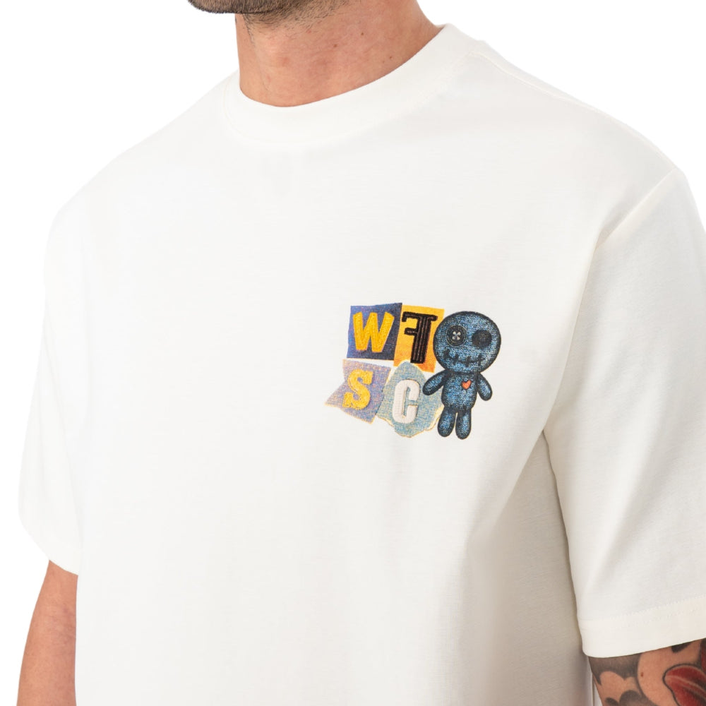 WRONG FRIENDS SOCIAL CLUB  WF1229/2 T-shirt Μπεζ S/S