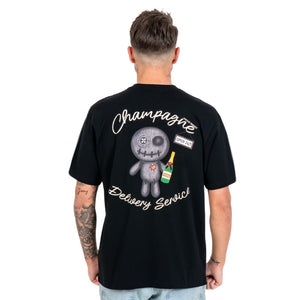 WRONG FRIENDS TULSA  WF1230 T-shirt Μαύρο S/S