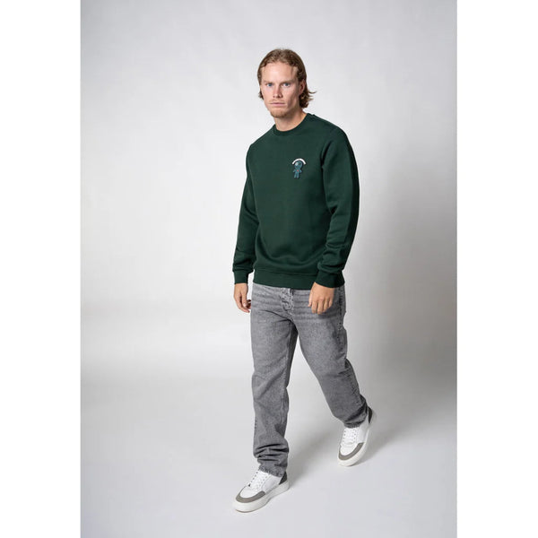 WRONG FRIENDS WARREN SWEATER WF1347 Φούτερ Πράσινο F/W