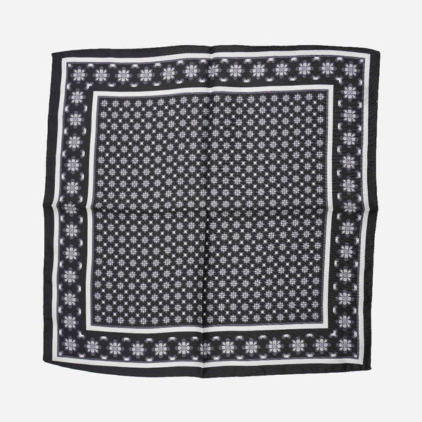 Stefano&Mario Pochette-10 Μαντηλάκι Μαύρο