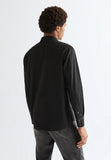 Wrangler  WESTERN SHIRT RINSE BLACK 112378427 Πουκάμισο Μαύρο F/W