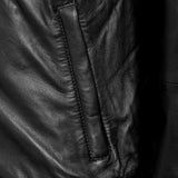 Bugatti 225100 Δερμάτινο Μπουφάν Μαύρο F/W