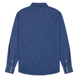 Wrangler WESTERN SHIRT CAROLINE CREEK 112378124 Πουκάμισο Μπλε  F/W