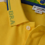 U.S. POLO ASSN. 41029/111 Polo Μπλούζα Κίτρινη S/S