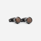 Stefano & Mario Cuff -04 Blue Electric Cufflinks