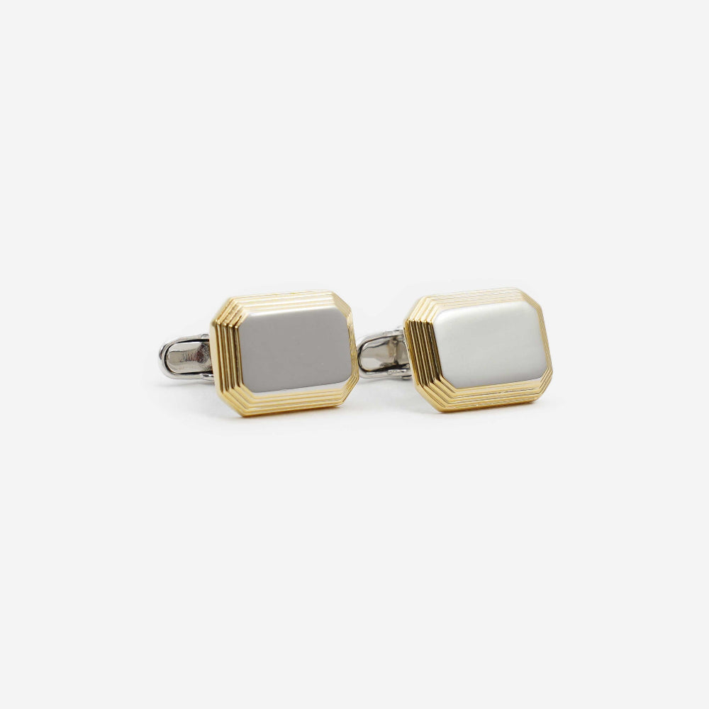 Stefano & Mario Cuff -01-blue Cufflinks Blue