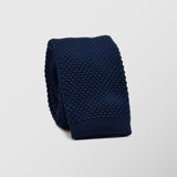 Stefano&Mario T-Knitted-02 Γραβάτα Μπλε