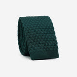 Stefano & Mario T-Knitted-08 Green Tie