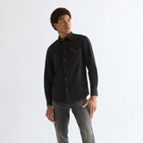 Wrangler  WESTERN SHIRT RINSE BLACK 112378427 Πουκάμισο Μαύρο F/W