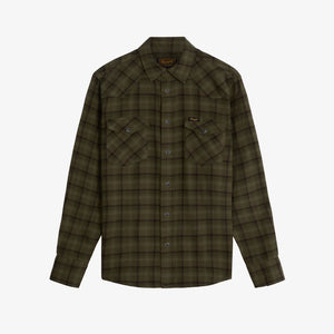 Wrangler WESTERN SHIRT OLIVE NIGHT 112386996 Πουκάμισο Λαδί F/W