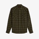 Wrangler WESTERN SHIRT OLIVE NIGHT 112386996 Πουκάμισο Λαδί F/W