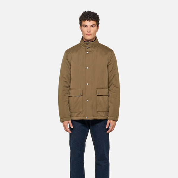 GEOX M JACOPO MID JACKET M6620K/T3386/F6239  Μπουφάν Μπεζ F/W
