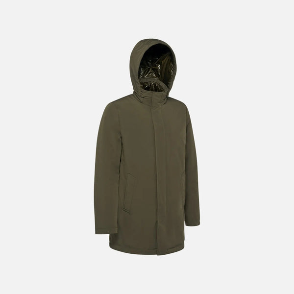 GEOX M ZACKERTY TRENCH M6620M/T3393/F3431 Μπουφάν Λαδί F/W