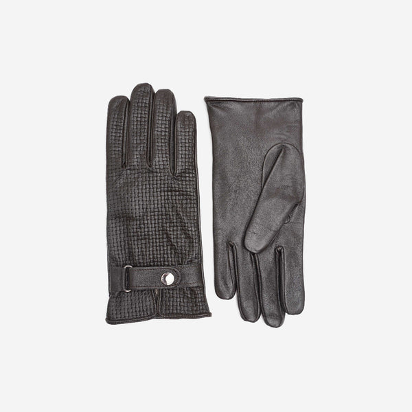 STEFANO&MARIO LG222305  Γάντια Καφέ F/W