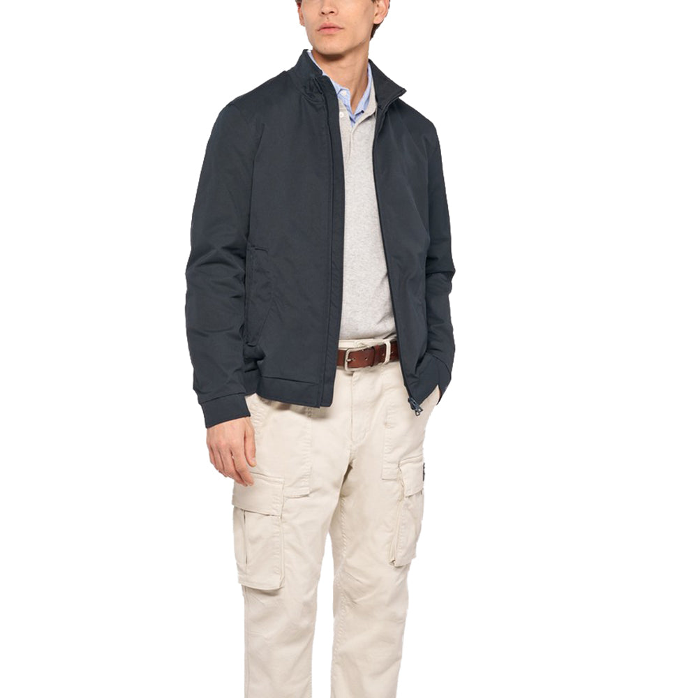 GEOX M JACOPO  BOMBER JACKET M6520T/T3336/F1624 Μπουφάν Σκούρο Μπλε S/S