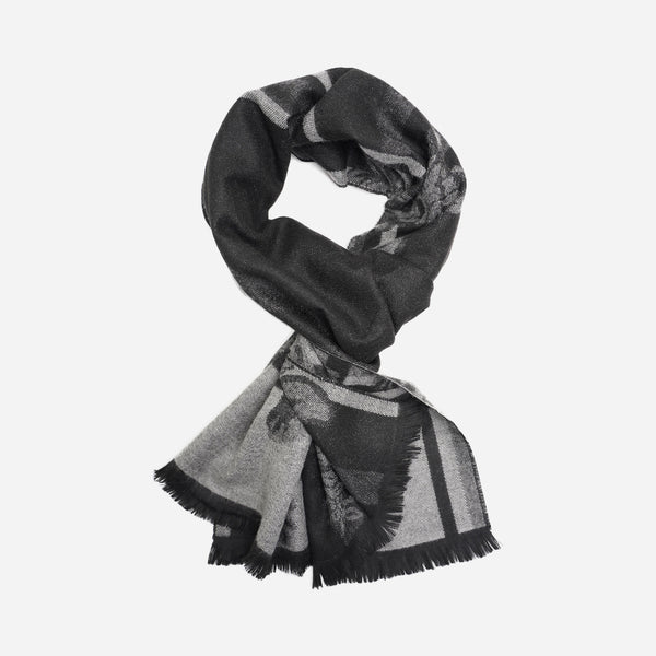 Stefano&Mario 222374 Κασκόλ Μαύρο F/W