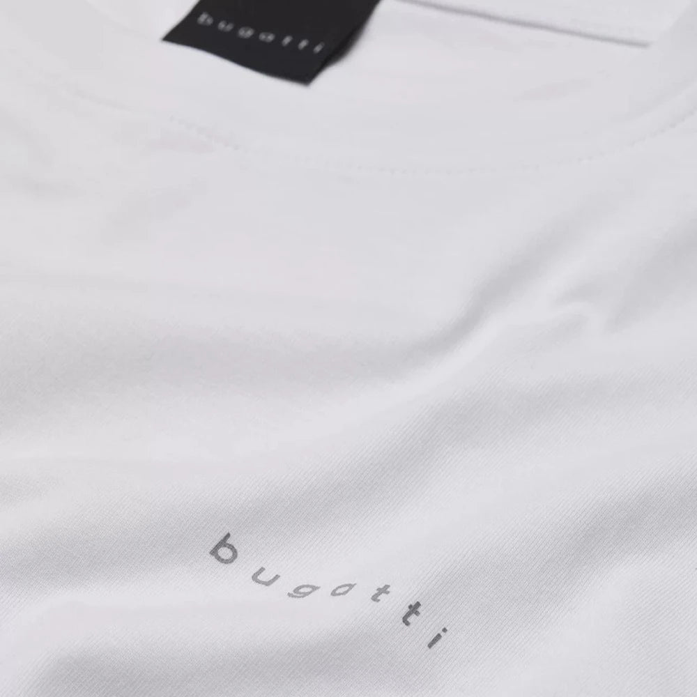 Bugatti 8350/55040A/10 T-shirt Λευκό  S/S