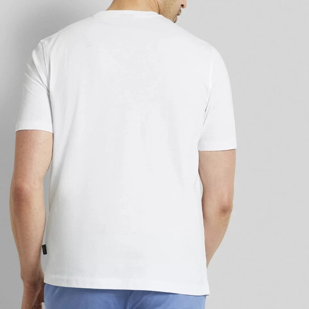 Bugatti 8350/55040A/10 T-shirt Λευκό  S/S