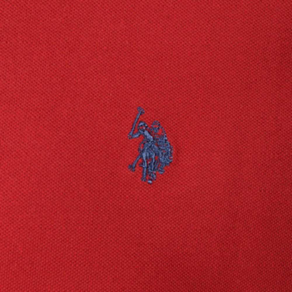 U.S. Polo Assn. KING 41029EHPD/256 Polo Μπλούζα Κόκκινη S/S