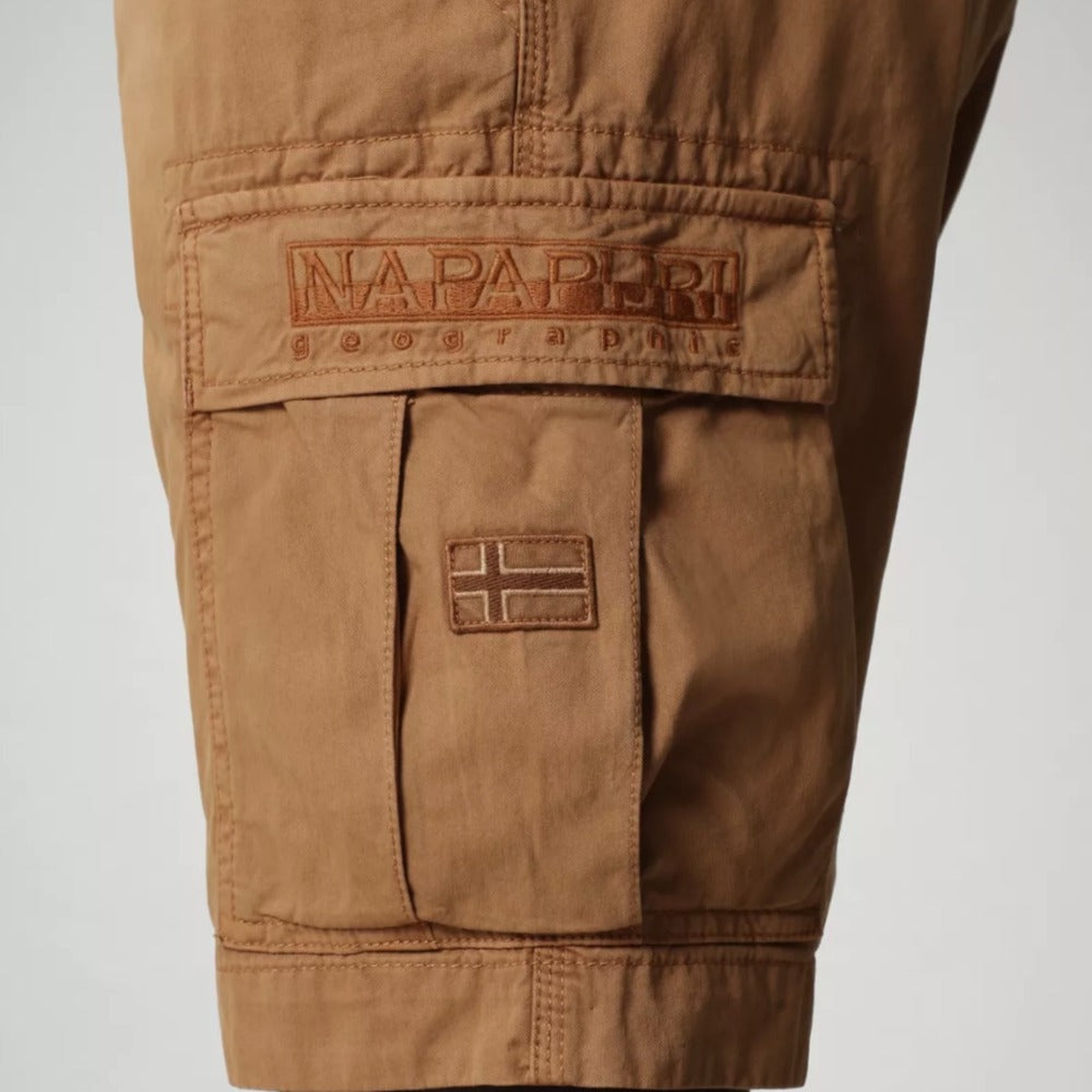 Napapijri NOSTRAN CHIPMUNK BEIGE Βερμούδα Cargo Ταμπά S/S