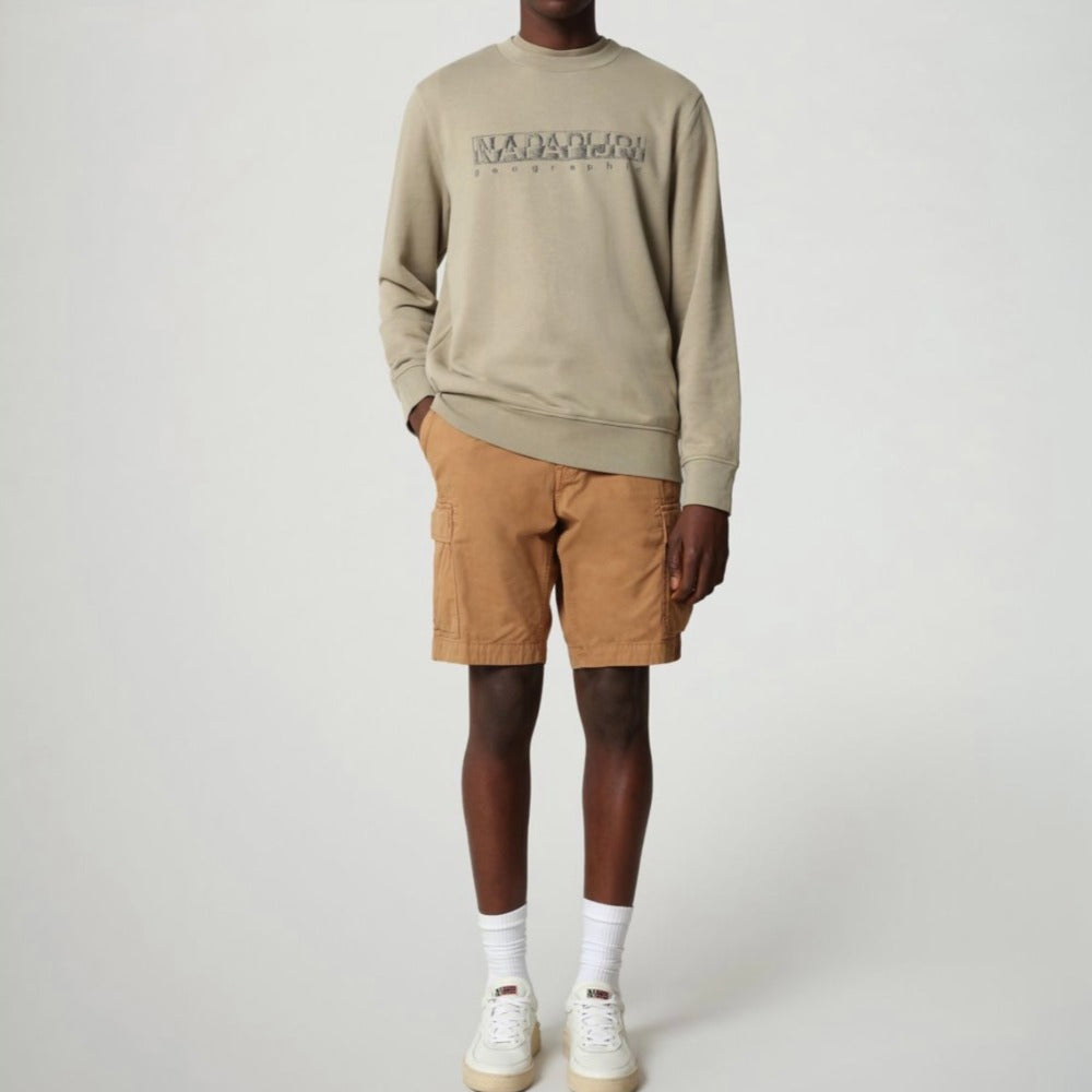 Napapijri NOSTRAN CHIPMUNK BEIGE Βερμούδα Cargo Ταμπά S/S