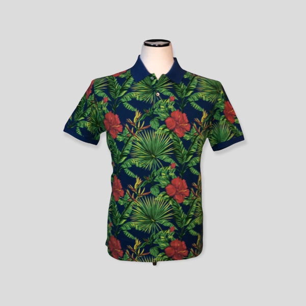 U.S. POLO ASSN. JUNGLE POLO 53053/674 Polo Blouse Colorful S / S