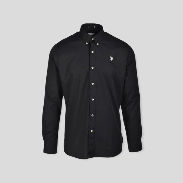 US. POLO ASSN. KUSTAVI 52112/199 Shirt Black S / S