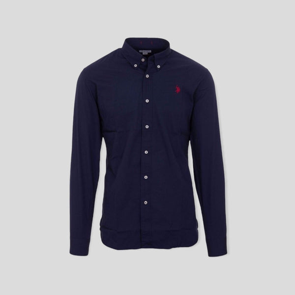 US. POLO ASSN. KUSTAVI 55112/179 Shirt Blue S / S