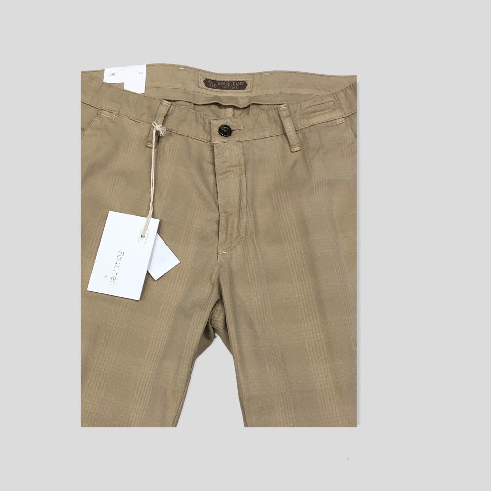 Four.ten industry 122060/00033 Chinos Μπεζ S/S