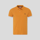U.S. Polo Assn. KING 41029/215 Polo Μπλούζα Σκούρο Πορτοκαλί S/S
