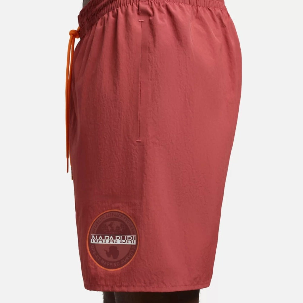 Napapijri V-VERNEY RED MARSALA  NP0A4G5CRE61 Μαγιό Κόκκινο S/S