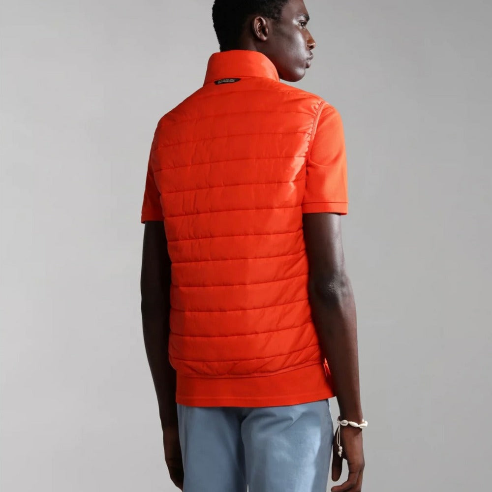 Napapijri ACALMAR VEST 6 RED CHERRY R05 NP0A4H8GR051 Αμάνικο Πορτοκαλί S/S