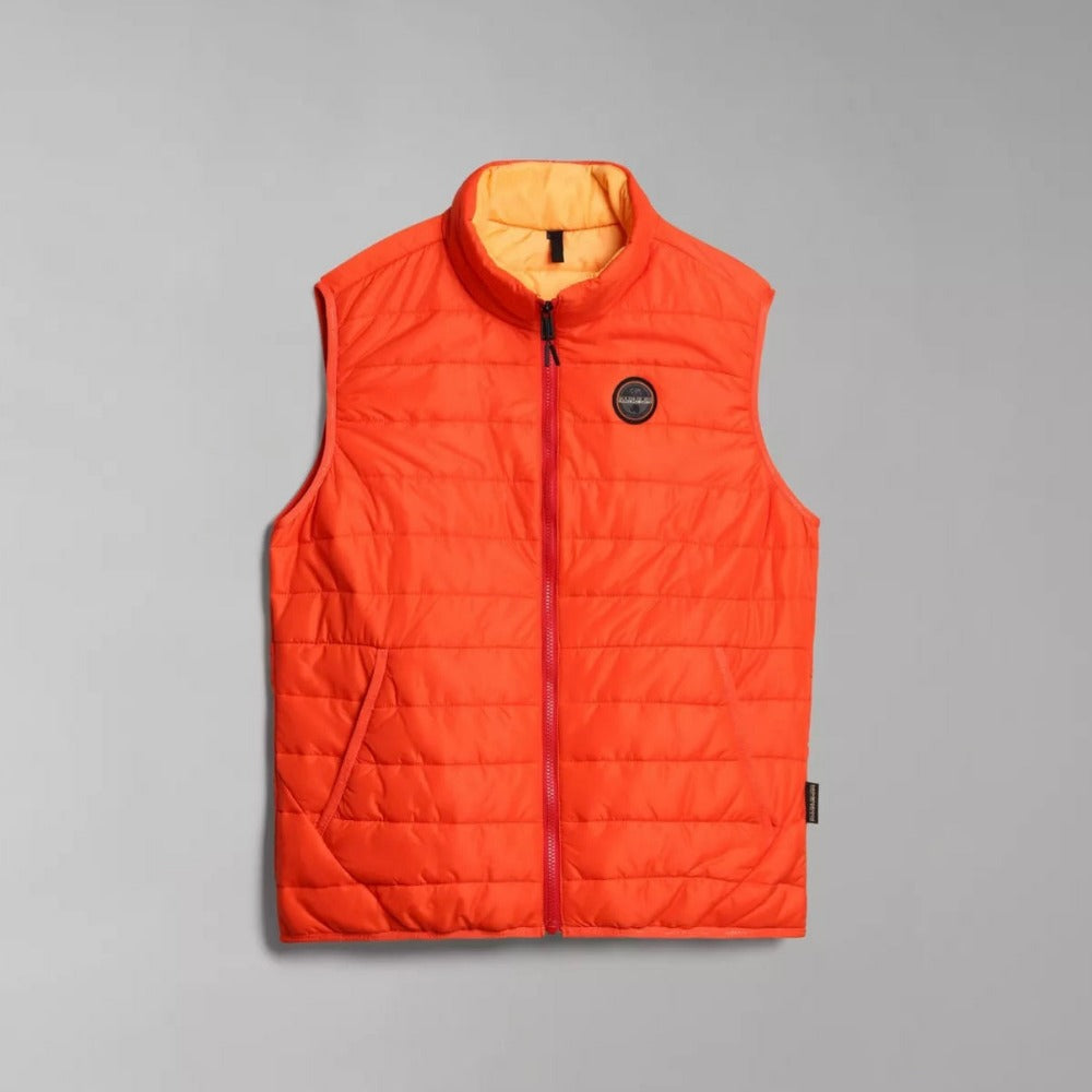 Napapijri ACALMAR VEST 6 RED CHERRY R05 NP0A4H8GR051 Αμάνικο Πορτοκαλί S/S
