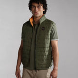 Napapijri ACALMAR VEST 6 GREEN LICHEN NP0A4H8GGAE1 Αμάνικο Χακί S /S